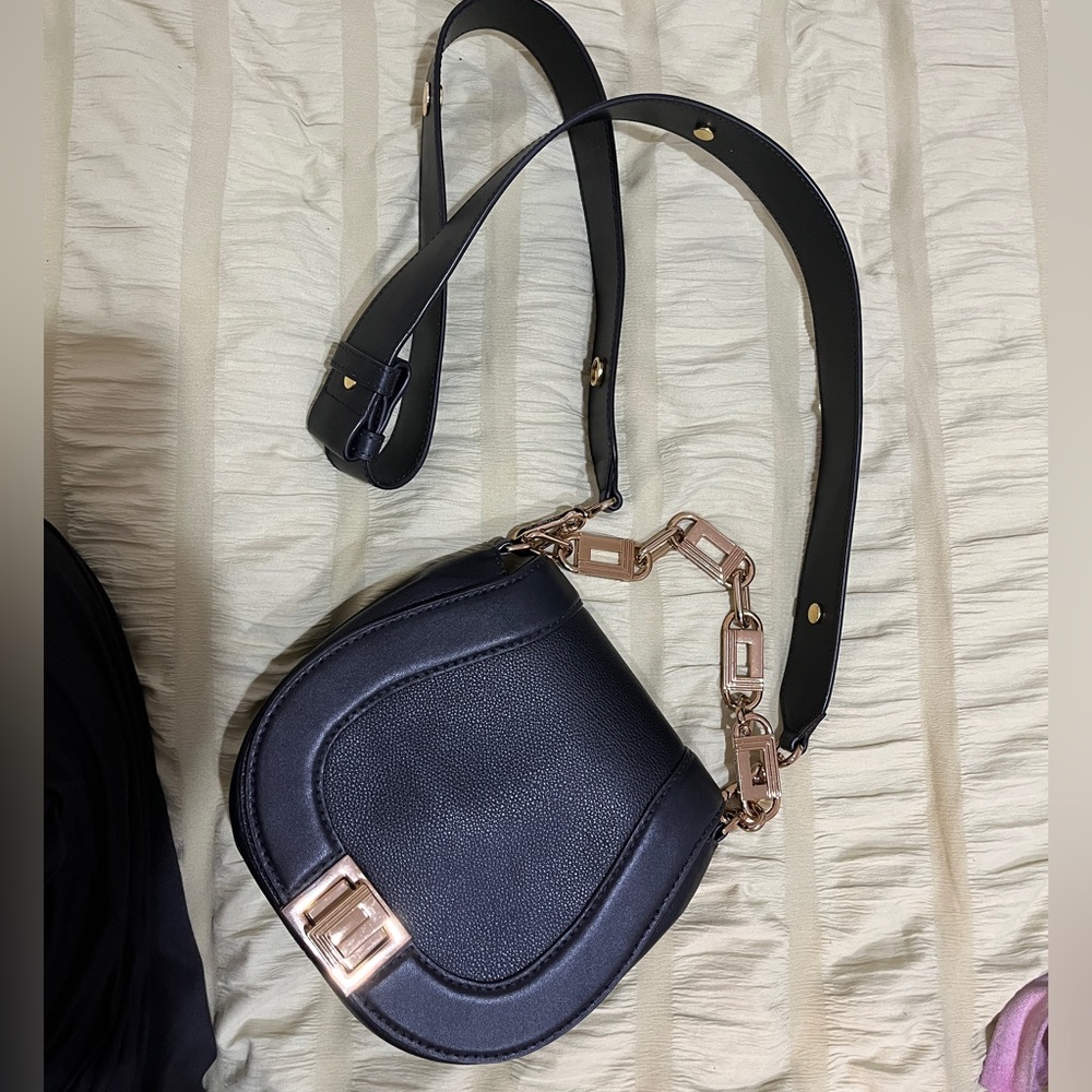 Karl Lagerfeld Paris Top Flap Crossbody Bag